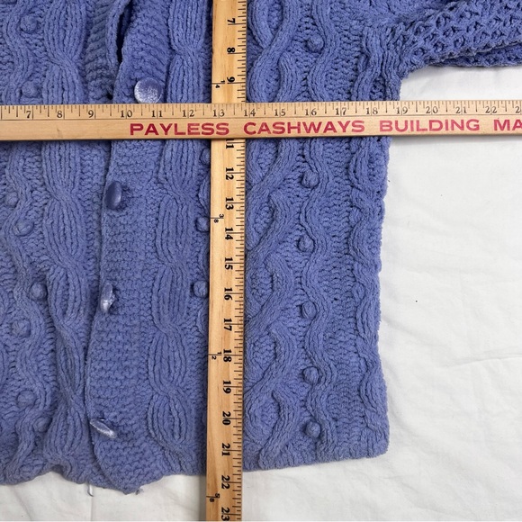 J. JILL Knit Cropped Cardigan Sweater Long Sleeve Button Down Small L041022 - Picture 5 of 5